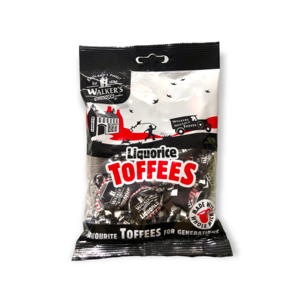 Walkers Liquorice Toffees 150g